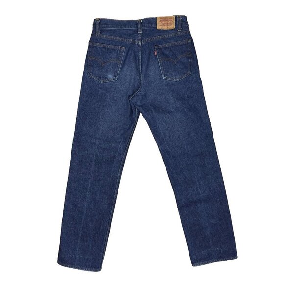 LEVI'S Red Tab Student 701-0117 Authentic Vintage Jeans sz 32 but waist is 29.5 - Picture 2 of 7